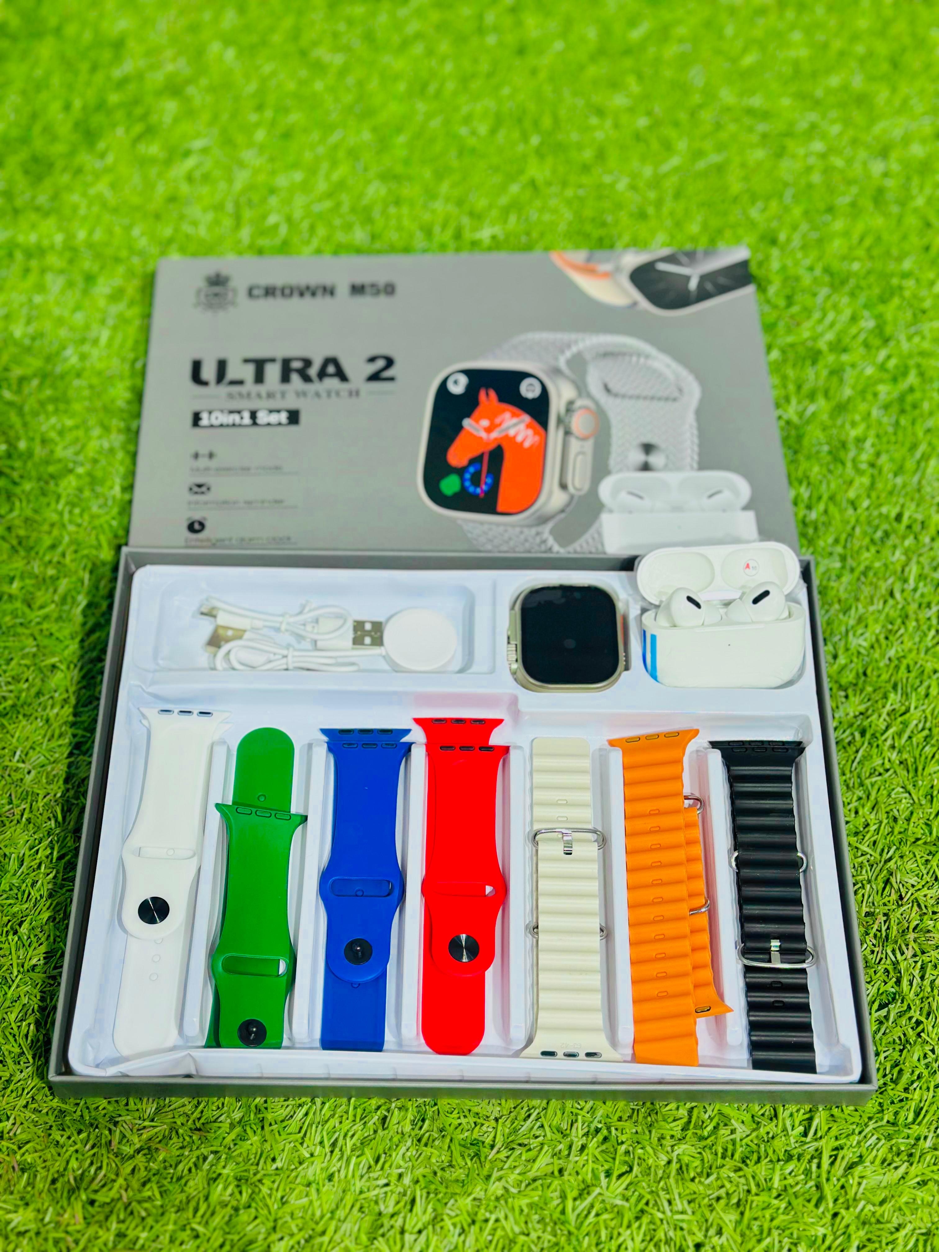 Smart Watch Crown M50 with AirBuds